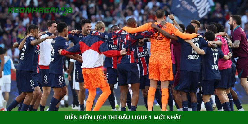 Diễn biến lịch thi đấu Ligue 1 mới nhất